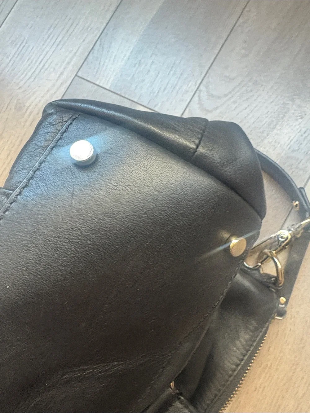 kate spade Black soft Leather Shoulder Satchel/Crossbody